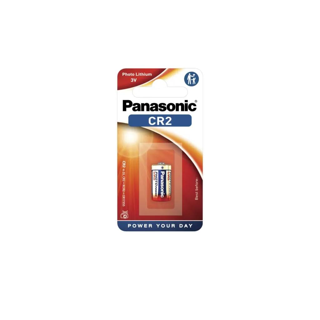 [5002] Panasonic CR2, Lithium, 3V, CR-2L/1BP