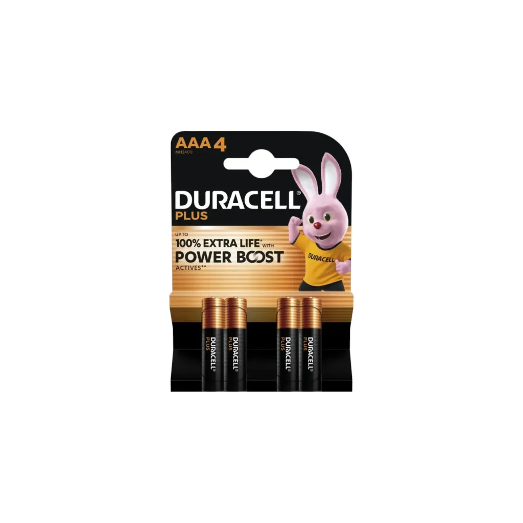 [5007] Duracell Micro AAA, LR03, Alkaline, MN2400, Plus Power