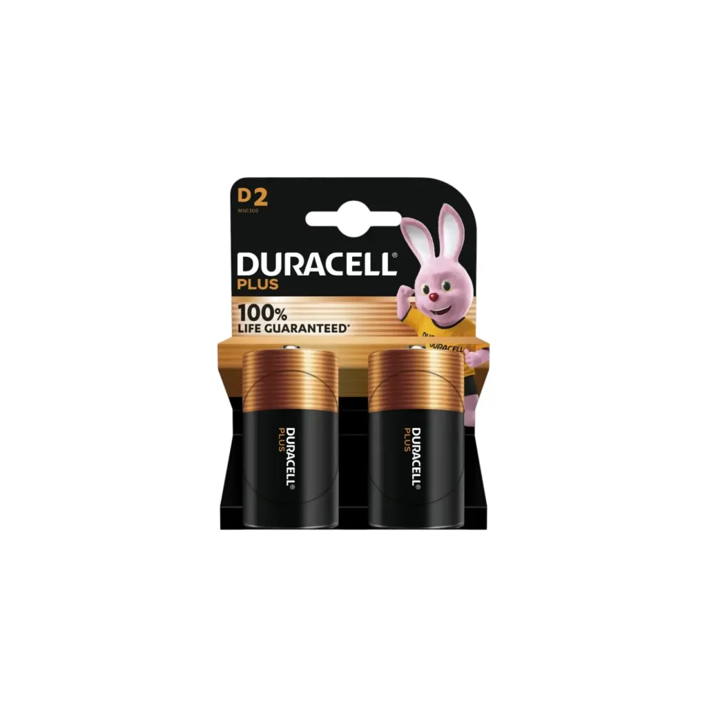 [5009] Duracell Mono D, LR20, MN1300, Plus Power 2er Blister