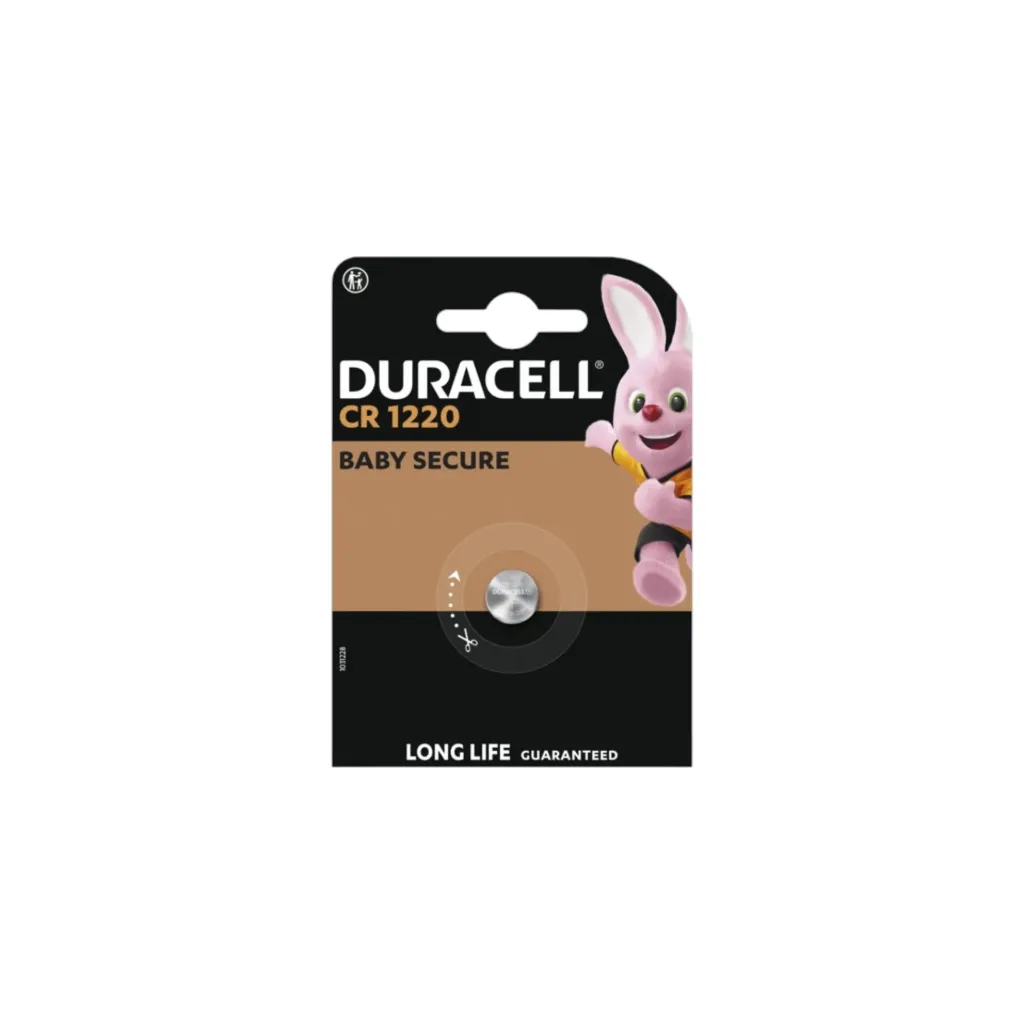 Duracell CR1220, Lithium, 3V 1er Blister