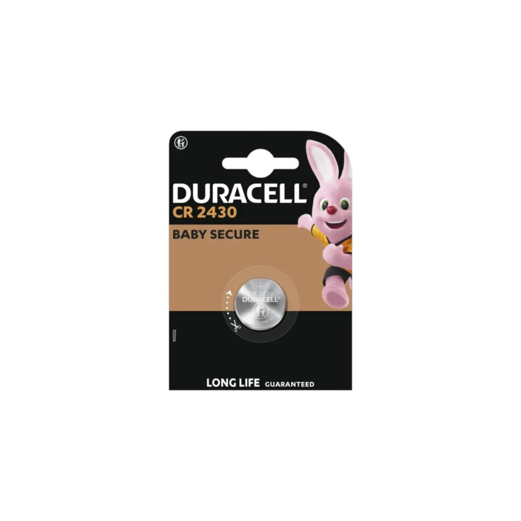 [5016] Duracell CR2430, Lithium, 3V