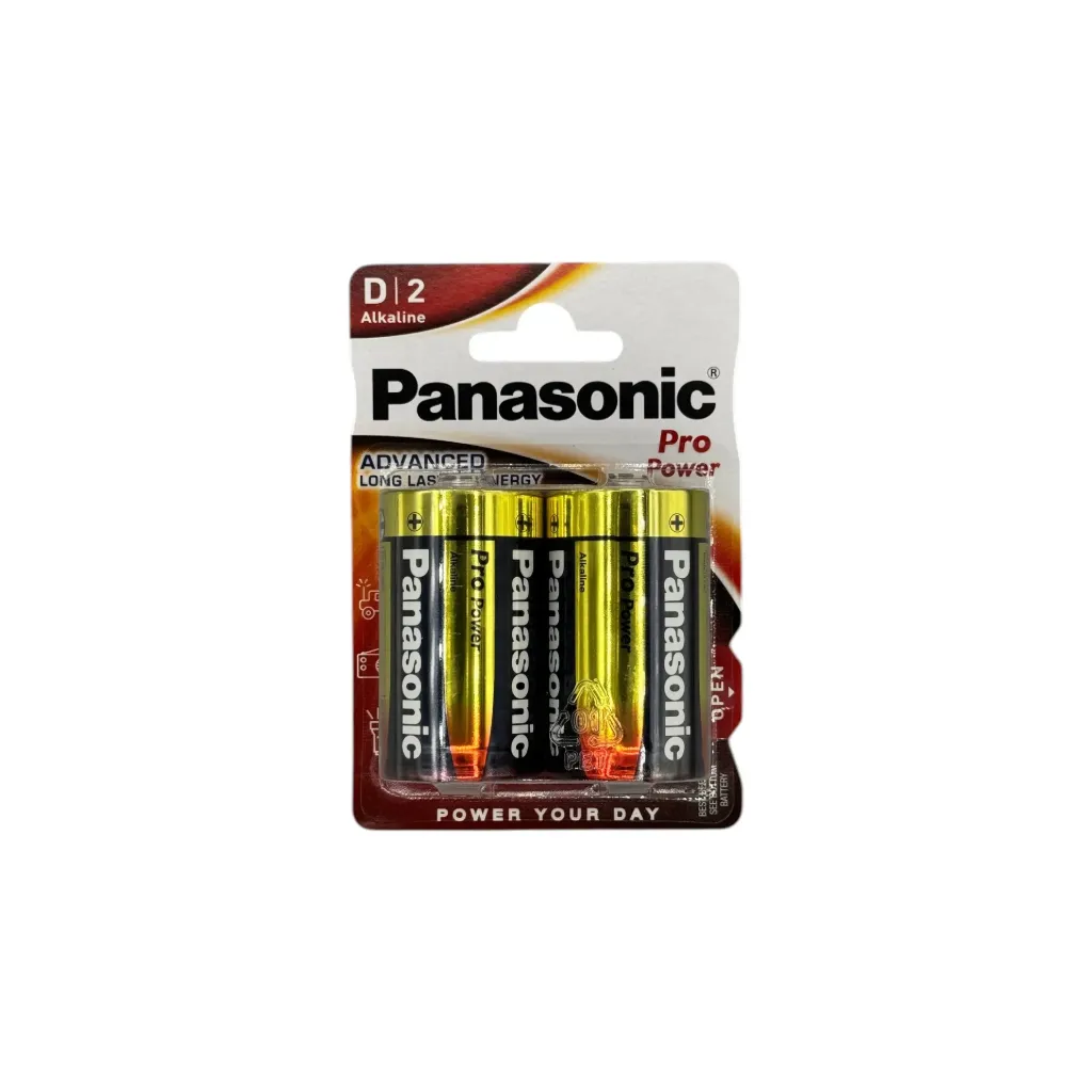 [5023] Panasonic Mono D, LR20, LR20PPG/2BP, Pro Power