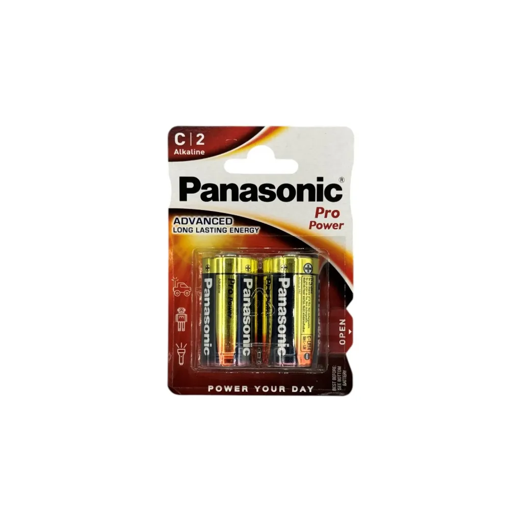 [5024] Panasonic Baby C, LR14, LR14PPG/2BP, Pro Power
