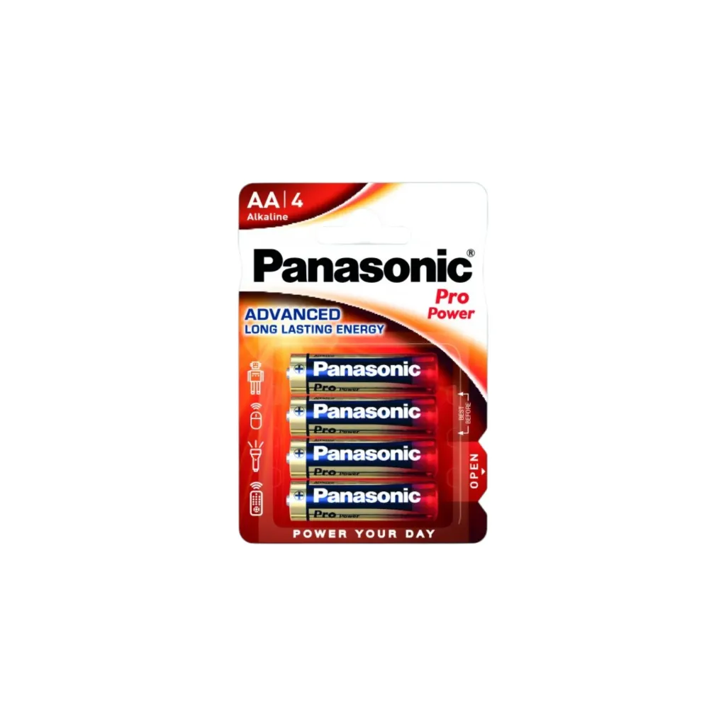 [5025] Panasonic Mignon AA LR6, LR6PPG/4BP, Pro Power