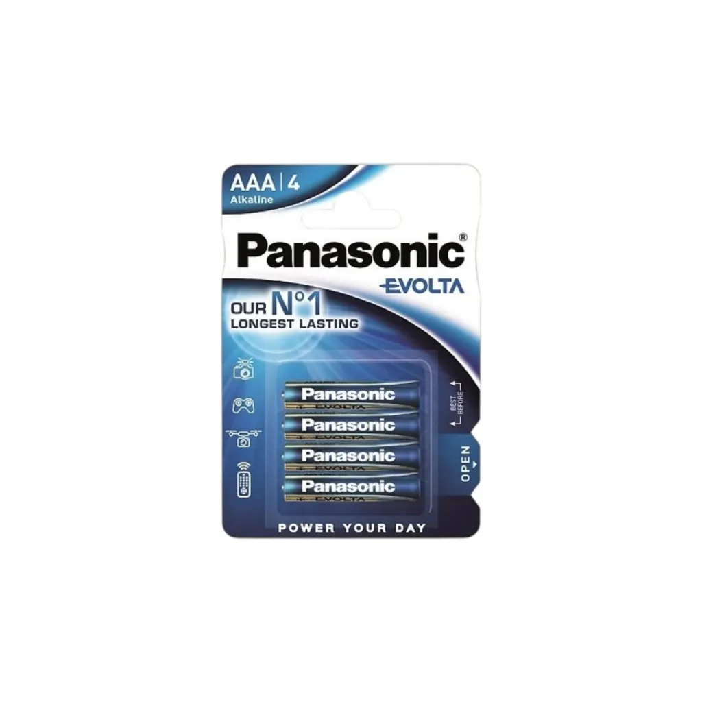 [5033] Panasonic Micro AAA, LR03, LR03EGE/4BP, EVOLTA