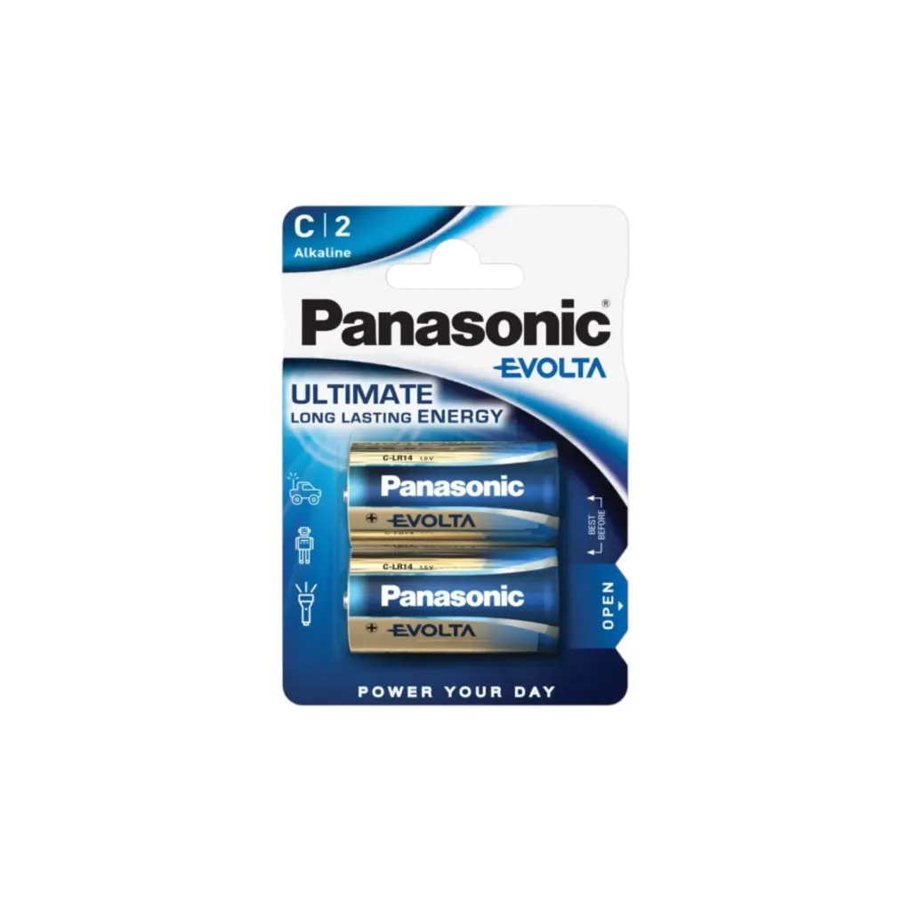 [5035] Panasonic Baby C, LR14, LR14EGE/2BP, EVOLTA