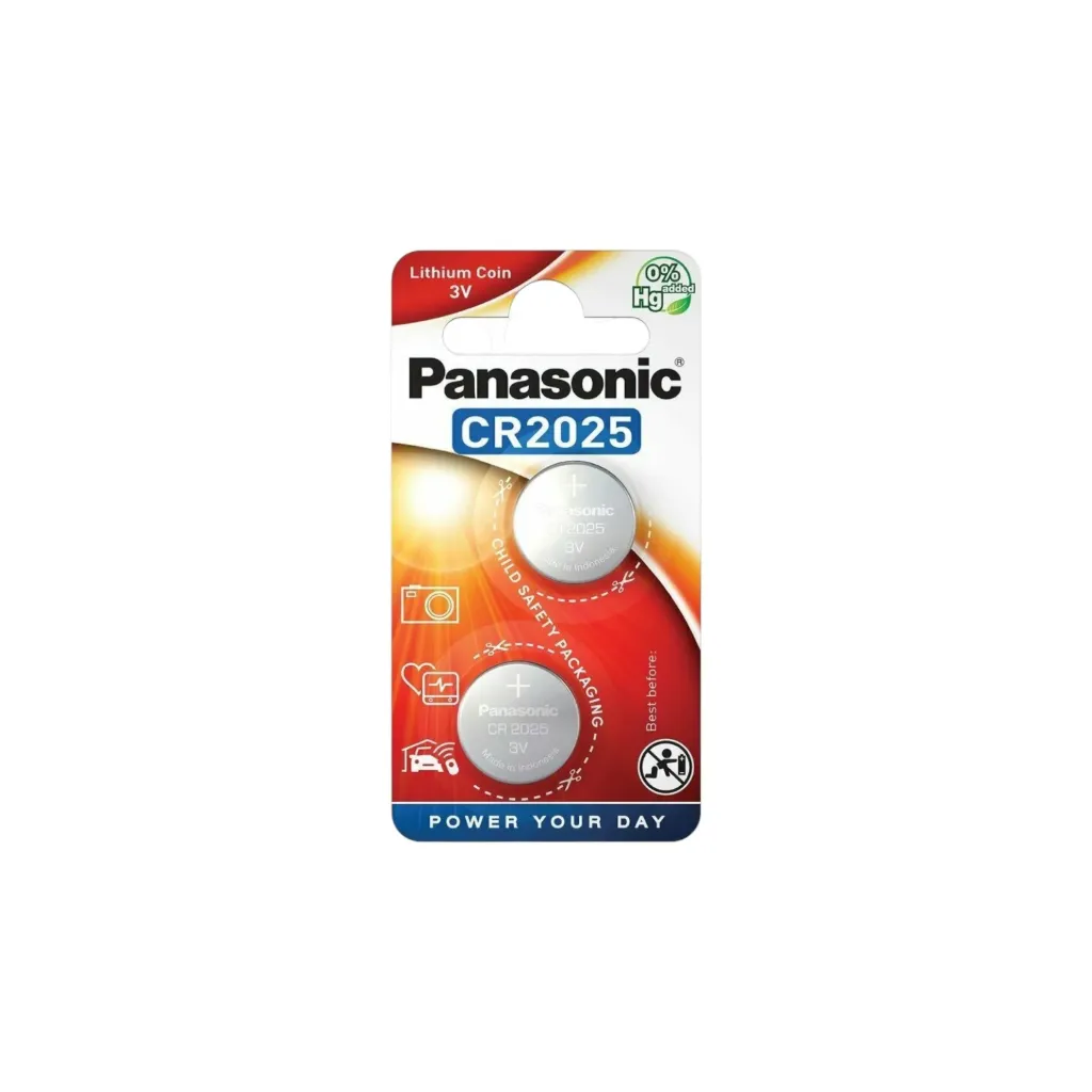 [5041] Panasonic CR2025, Lithium, 3V