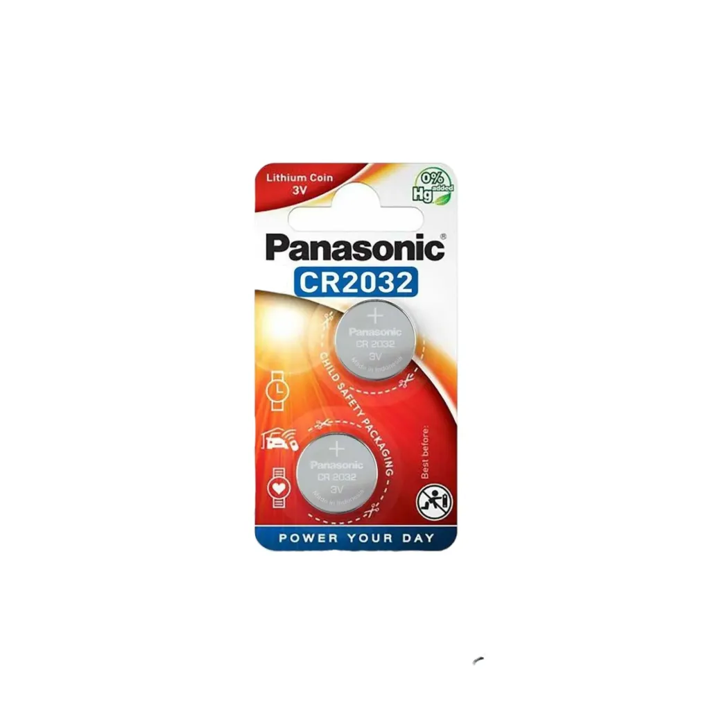 [5042] Panasonic CR2032, Lithium, 3V