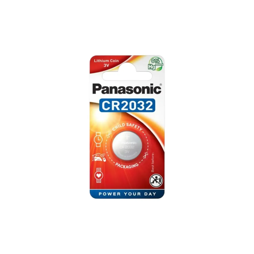 [5048] Panasonic CR2032, Lithium, 3V