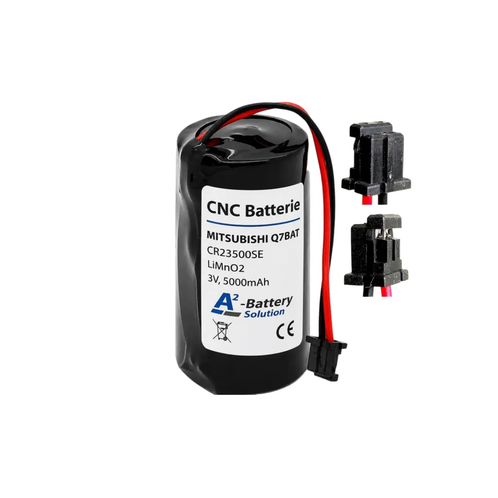 [5049] CNC Batterie MITSUBISHI Q7BAT, CR23500SE, LiMnO2, 3V, 5000mAh