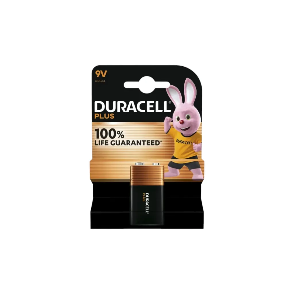 [5061] Duracell 9V E-Block, MN1604 Plus Power
