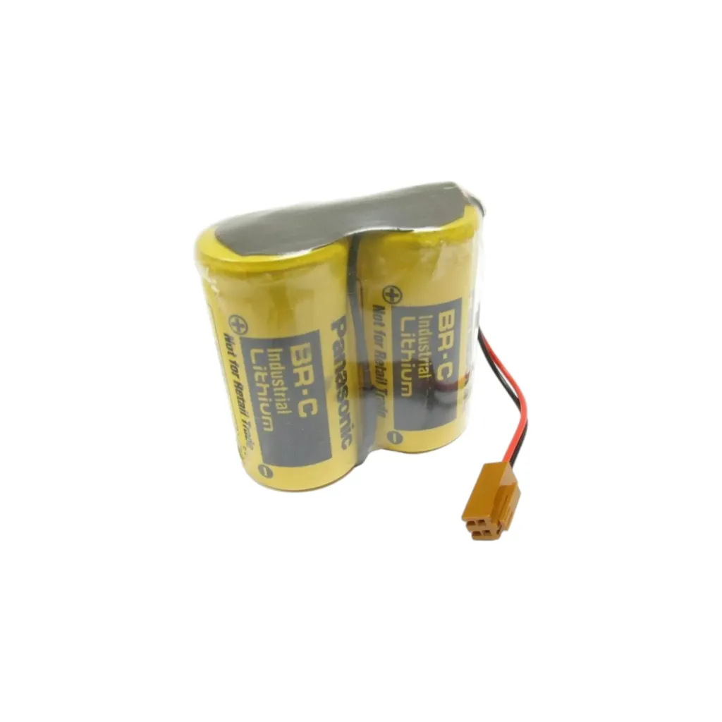 CNC Batterie BR-CCF2TH, BR-CCF2TE 6V, Temperaturschutz & JAE Stecker