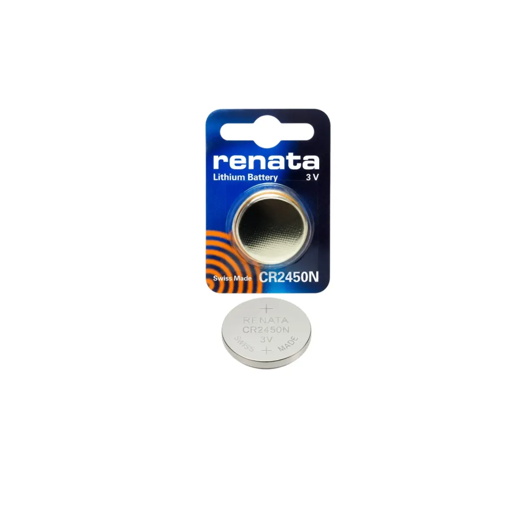 Renata CR2450N, CR2450 N, Lithium, 3V
