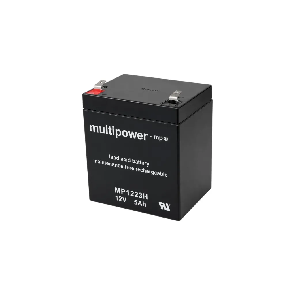 Multipower AGM Bleiakku, 12V, 5Ah, 6,3mm, hochstromfähig, MP1223H
