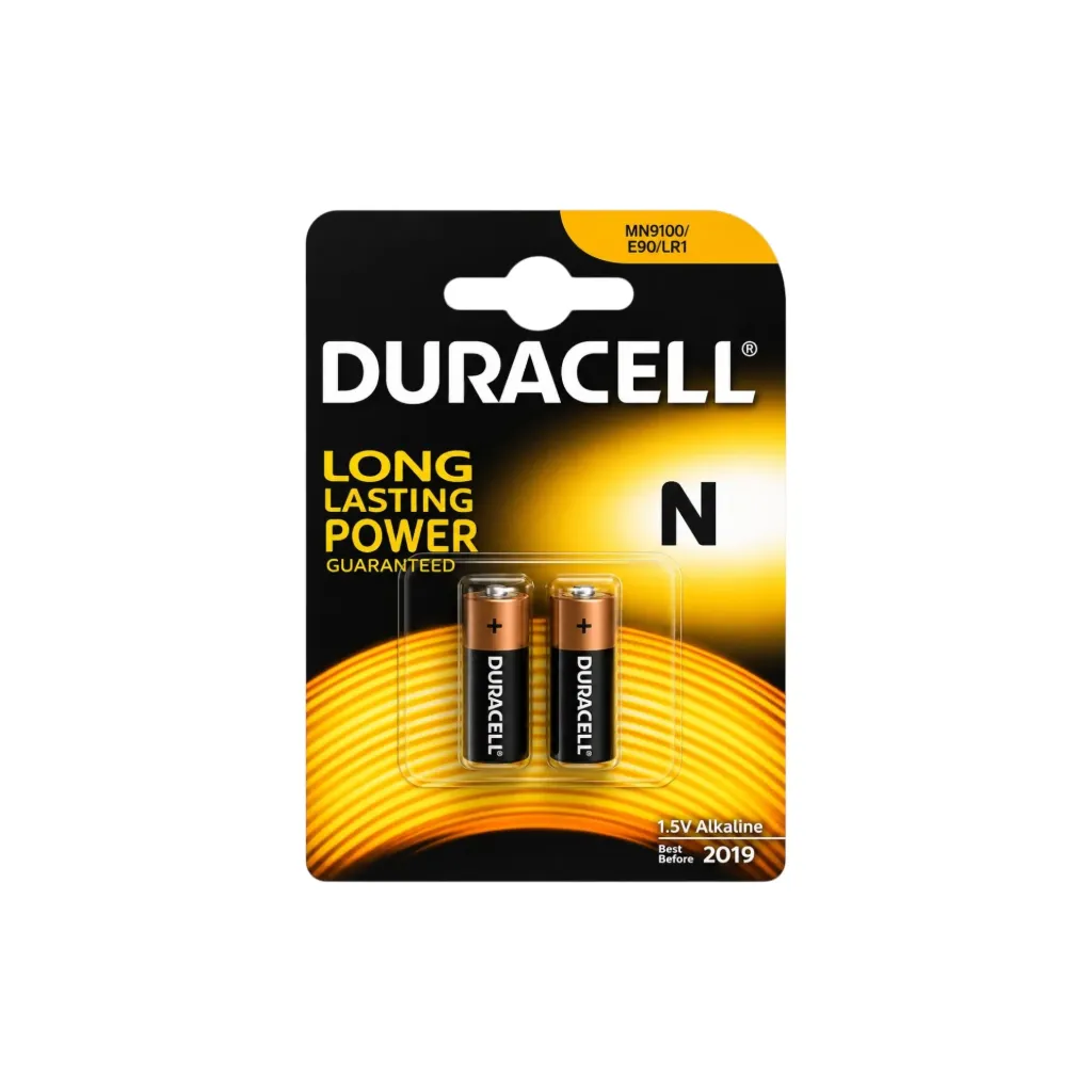 [5200] Duracell Lady N, LR1, Alkaline 1,5V, MN9100 2er Blister