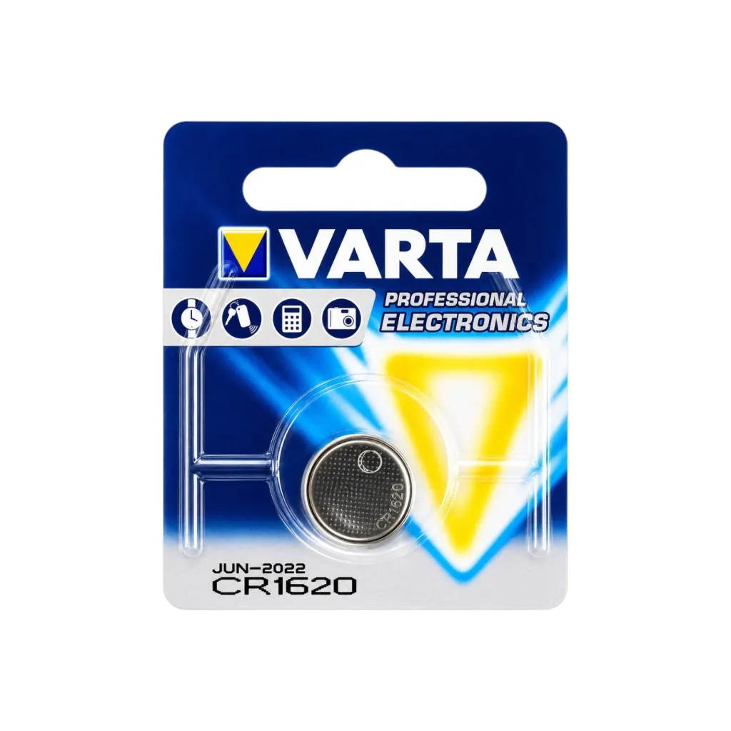 [5229] Varta CR1620, Lithium, 3V, 6620 1er Blister