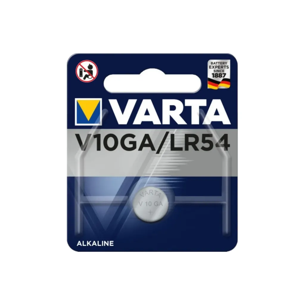 [5230] Varta V10GA, AG10, LR54, 189, LR1130, 4274 1er Blister