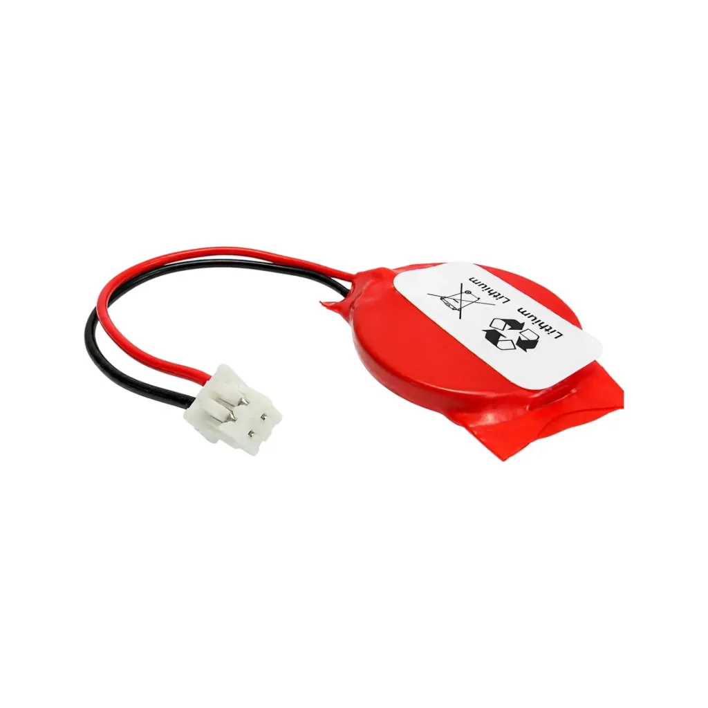 [5242] CMOS Batterie CR2032 mit MOLEX 51021-0200, 3V, Lithium, Backup BIOS