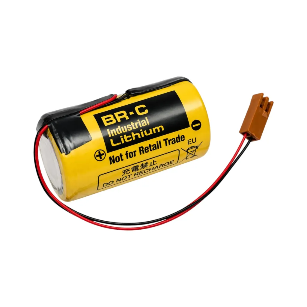 CNC  Ersatzbatterie für Fanuc A20B-0130-K106, BR-CCF1TH, JAE-Stecker