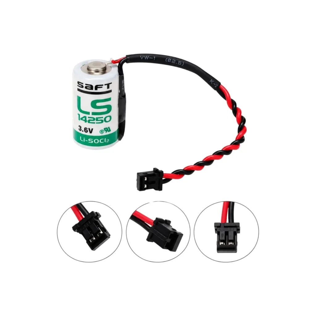 [5268] Saft ER3V/3.6V YASKAWA JZSP-BA01 CNC Batterie,  LS14250, 3,6V