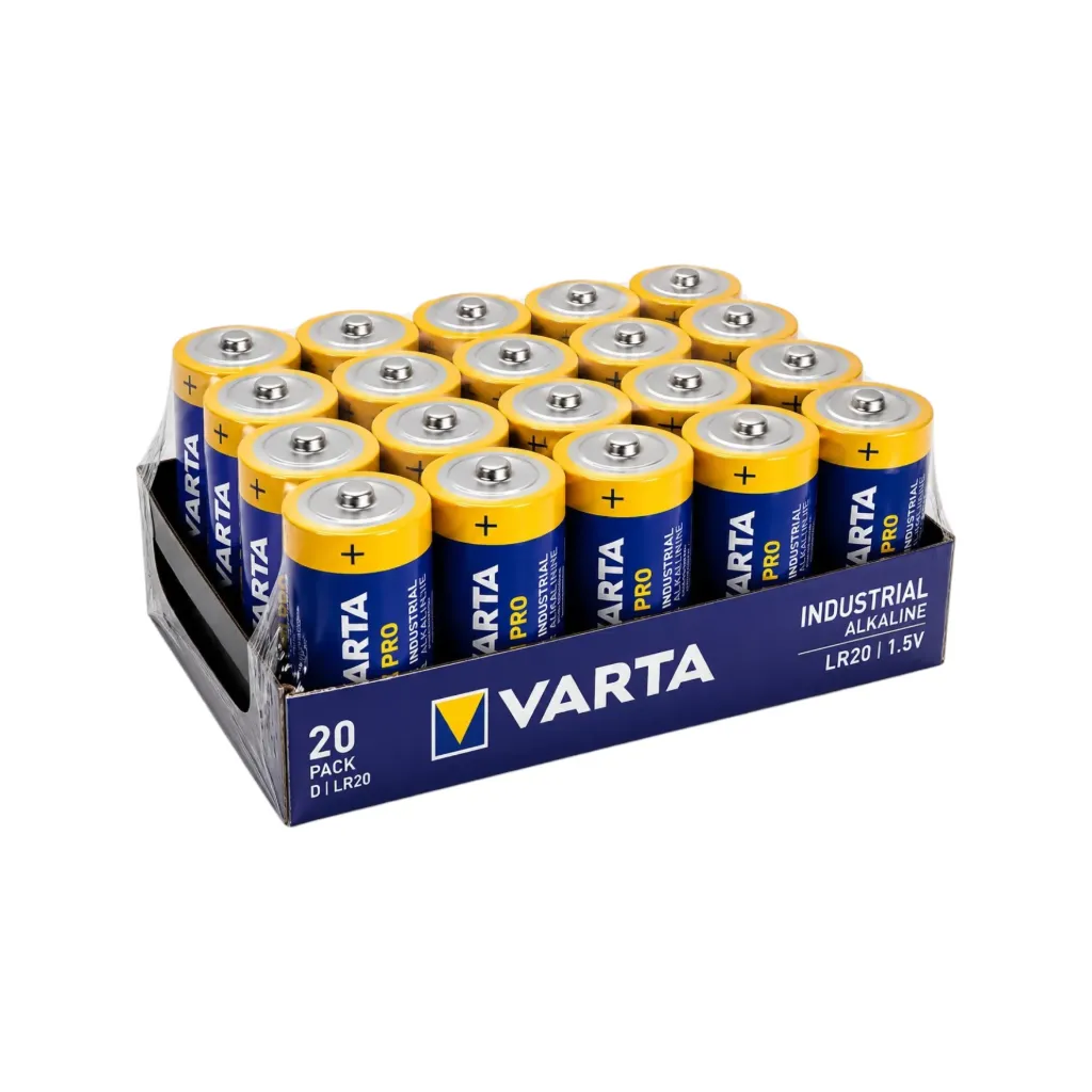 [5278] Varta Mono D, LR20, Industrial Pro, 4020