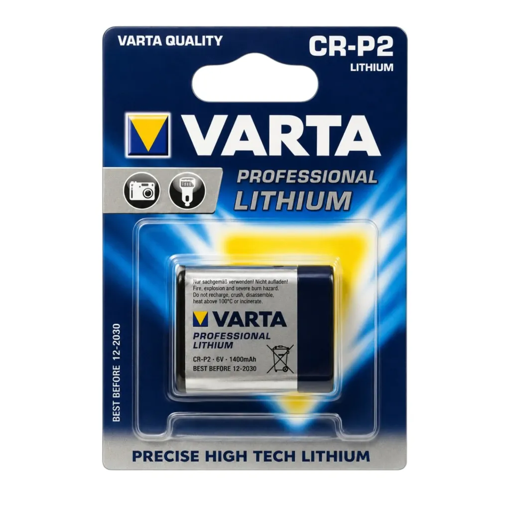 [5307] Varta CR-P2, CRP2, 6V, Lithium, 6204