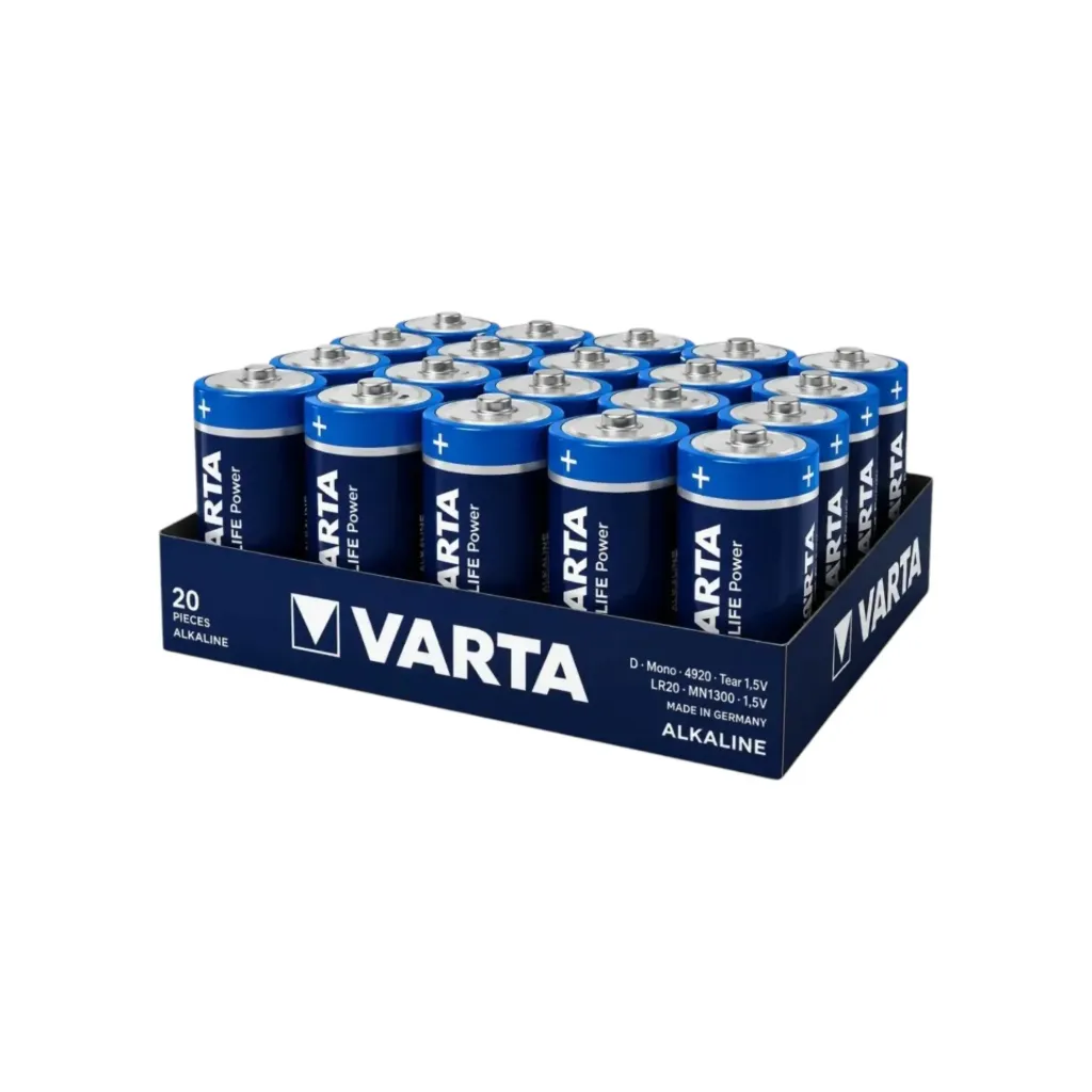 [5316] Varta Mono D, LR20, LONGLIFE Power, 4920 20er Folie