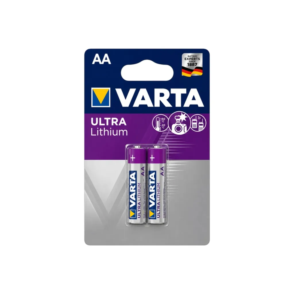 [5334] Varta Mignon AA, L91, FR06, Lithium, 1,5V, 6106