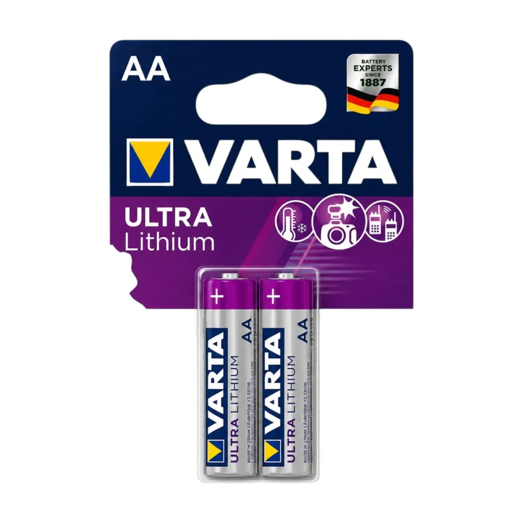 Varta Mignon AA, L91, FR06, Lithium, 1,5V, 6106