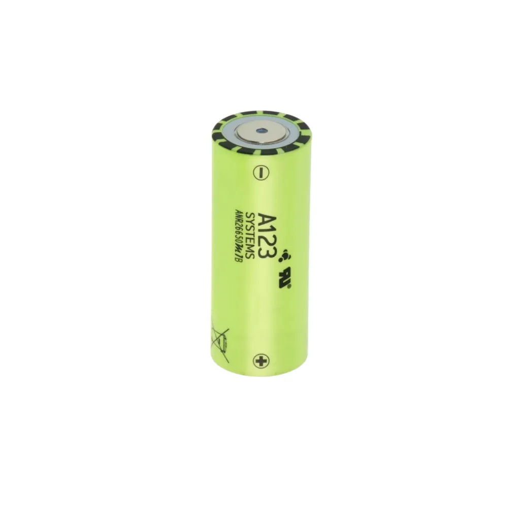 [5372] ANR26650M1B 3,3V 2500mAh 8,25Wh LiFePo4 70A Lithiumwerks A123