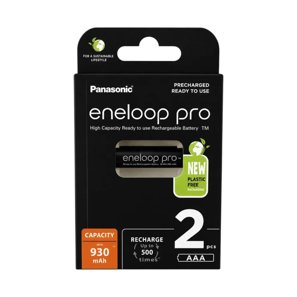 [5410] Eneloop pro Micro Akku BK-4HCDE/2BE Ni-MH 1,2V 930mAh