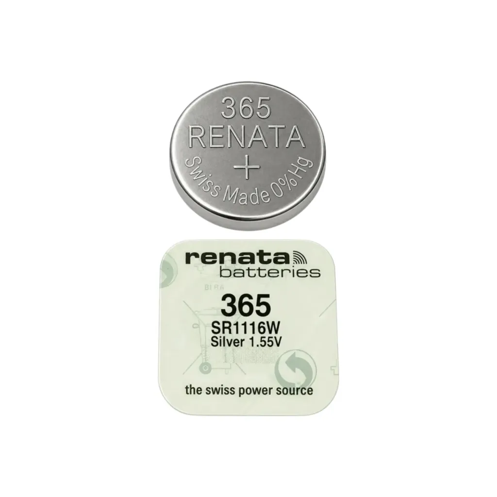 [5702] Renata 365, SR1116W, SR46, Uhrenbatterie, HD = HighDrain, hochstromfähig