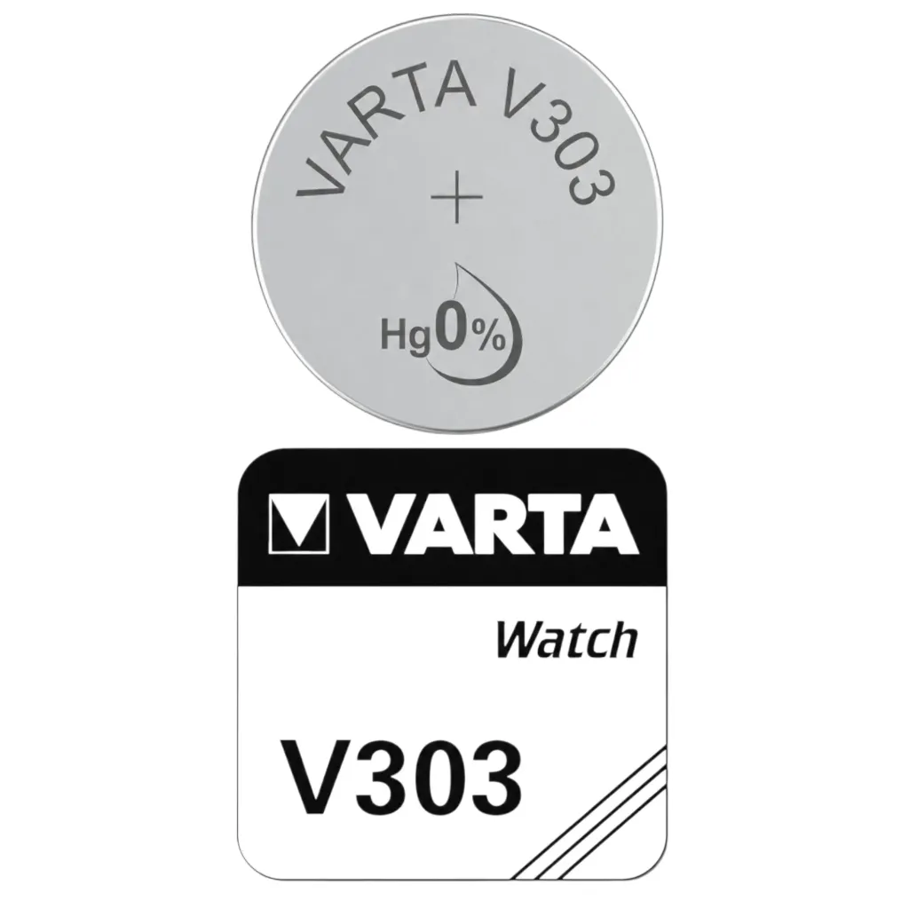 Varta V303, Knopfzelle, VARTA