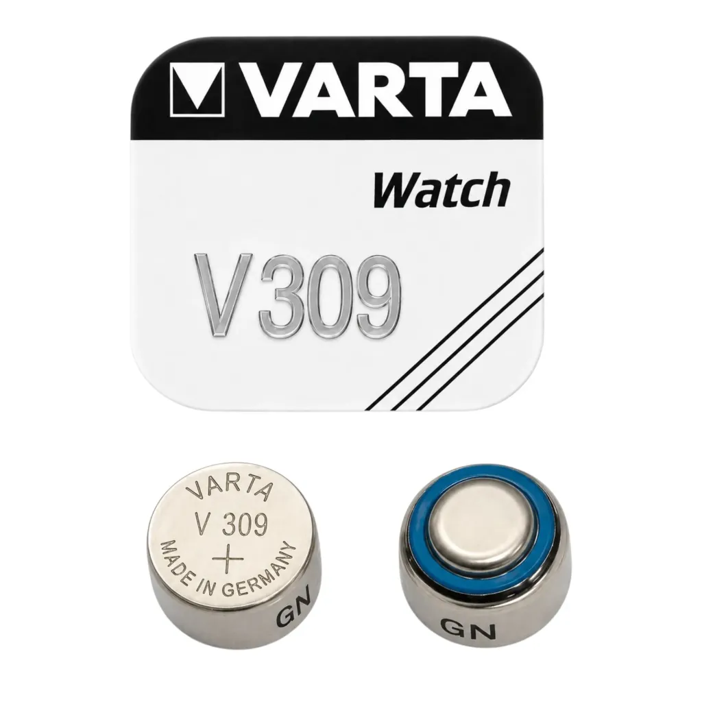 Varta V309, SR754SW, Uhrenbatterie, Watch