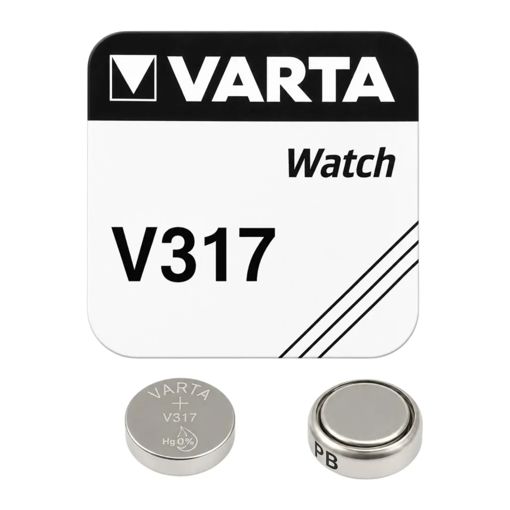 Varta V317, SR516SW, SR62, Uhrenbatterie, Watch
