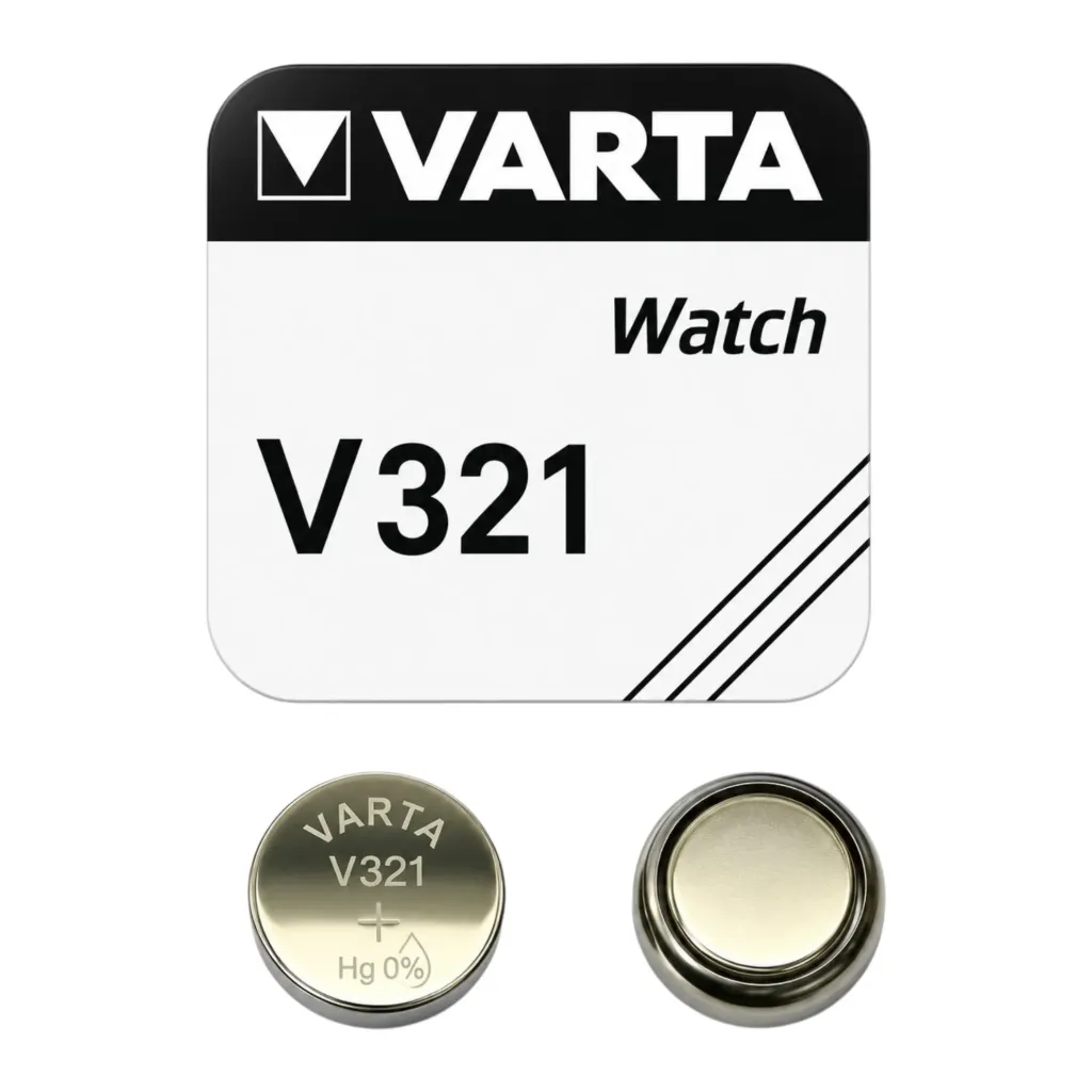 Varta V321, SR616SW, SR65, Uhrenbatterie, Watch
