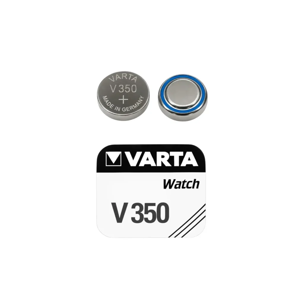 [5762] Varta V350, SR1136, SR42, V344, V 344, Uhrenbatterie, High-Drain 1er Blister