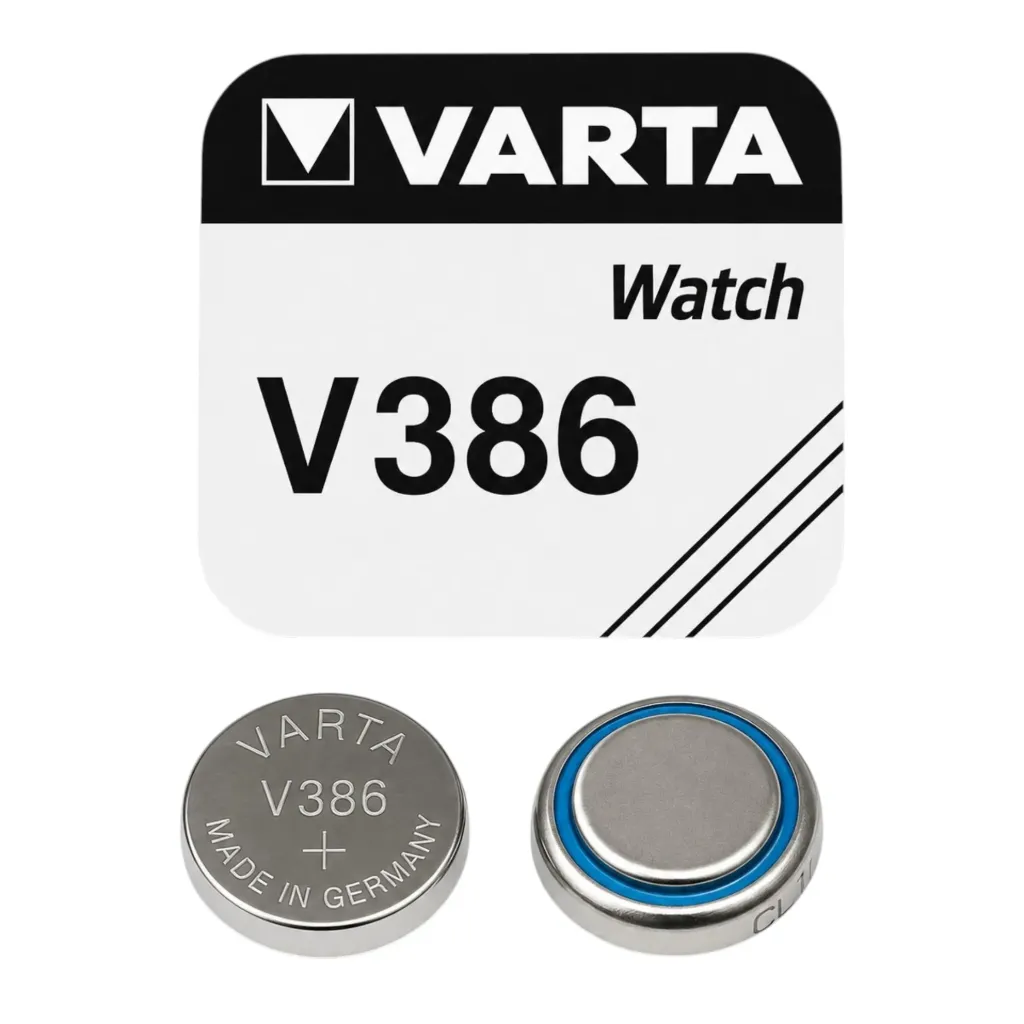 Varta V386, SR43, SR43W, V12GS, Uhrenbatterie, High-Drain
