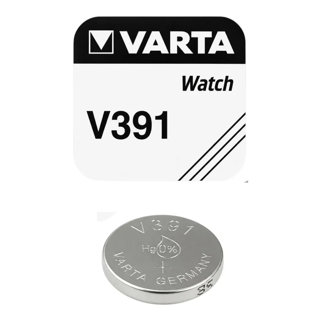 Varta V391, SR1120W, Uhrenbatterie, High-Drain, Watch